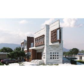 Villa 3D model
